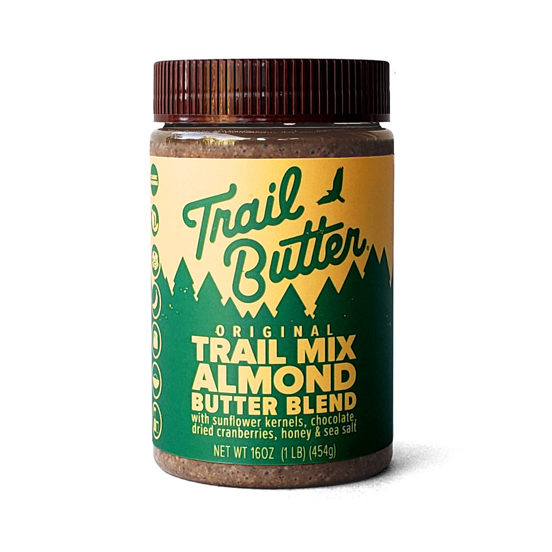 staying hydrated means nothing if you don’t also stay nourished! Trail Butter blends trail mix and nut butter together to make their signature high-protein, heart-healthy trail butter. Packaged in squeezable tubes, trail butter is easily ingested on the go or added on top of fruit, crackers, bread, or oatmeal for a full meal. 